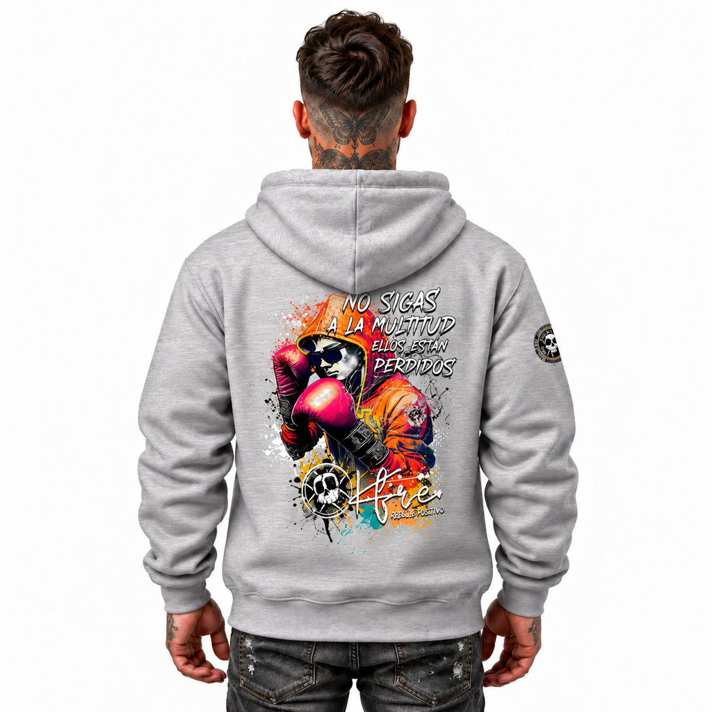 Sudadera No sigas a la multitud