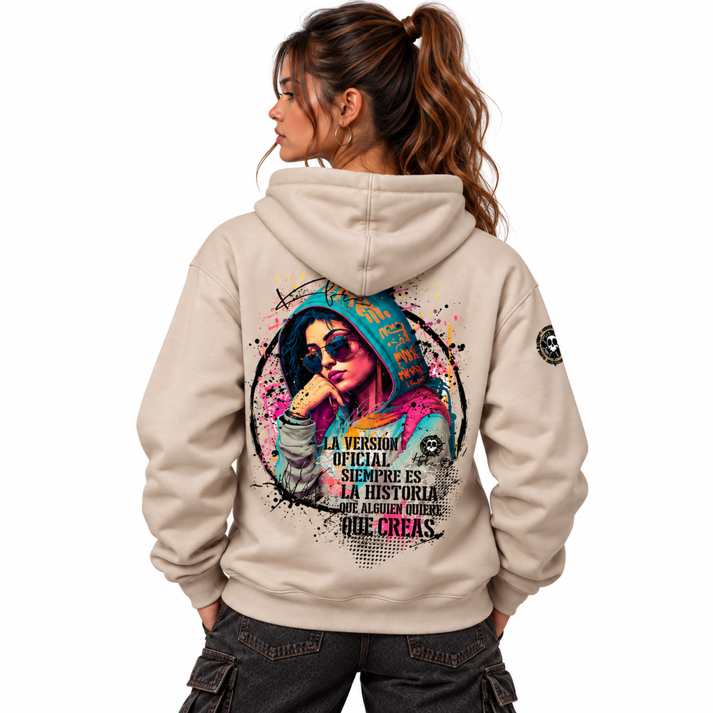 Sudadera "La Versión oficial"