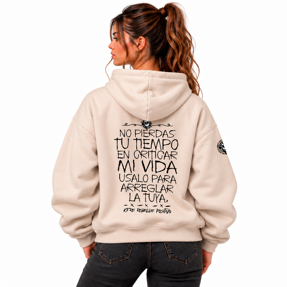 Sudadera No pierdas tu tiempo