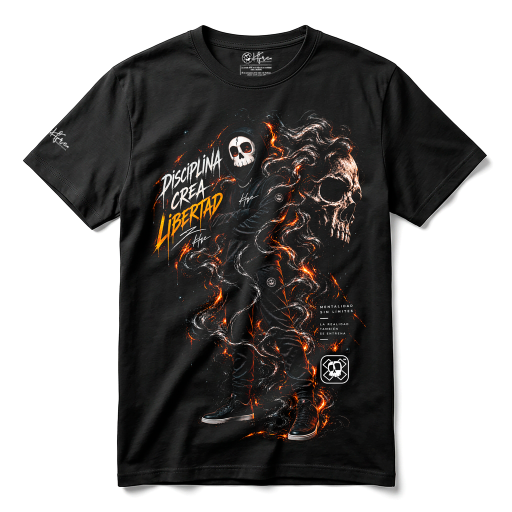 Camiseta DISCIPLINA CREA LIBERTAD