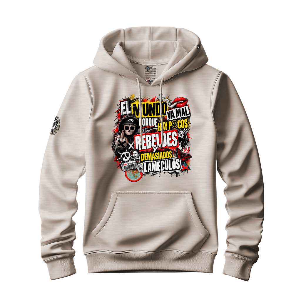 Sudadera REBELDES vs LAMECULOS