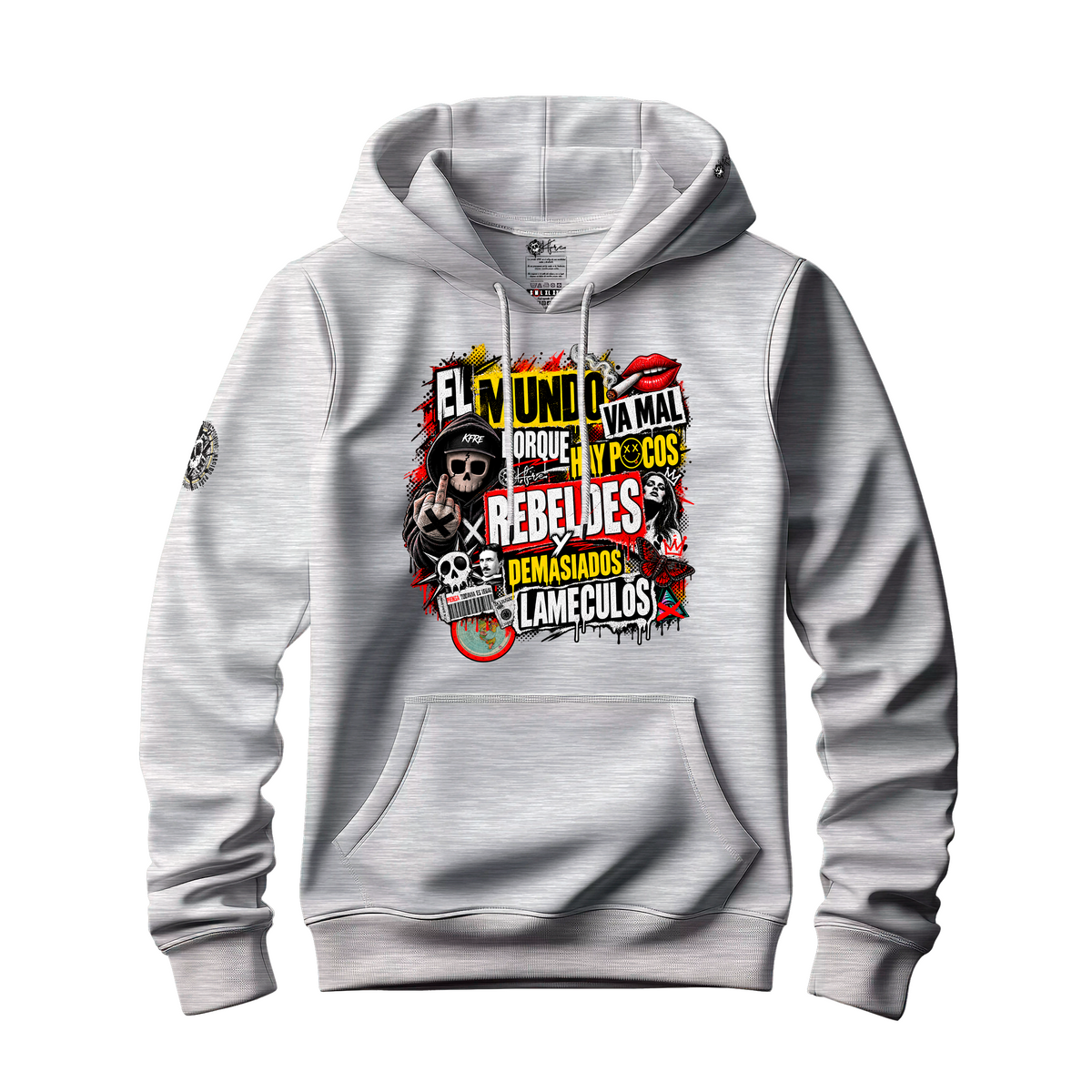 Sudadera REBELDES vs LAMECULOS