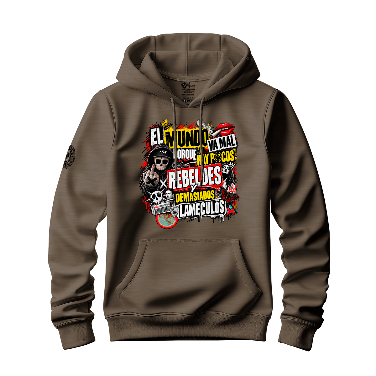 Sudadera REBELDES vs LAMECULOS