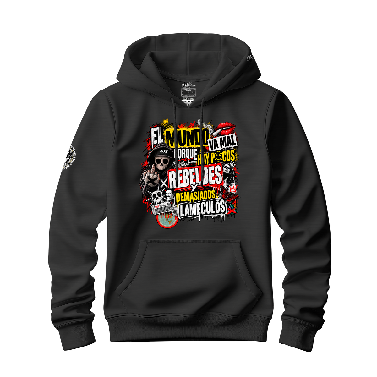 Sudadera REBELDES vs LAMECULOS